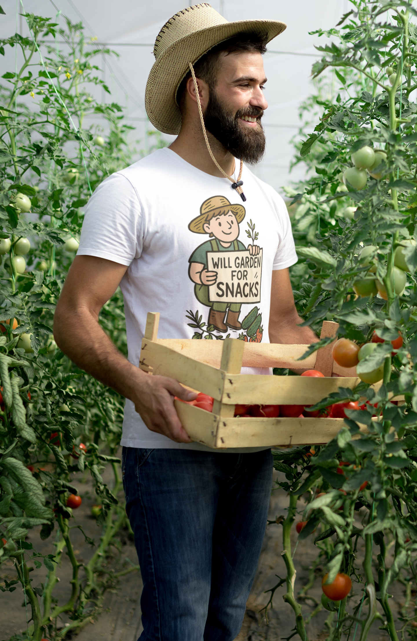 WILL GARDEN FOR SNACKS