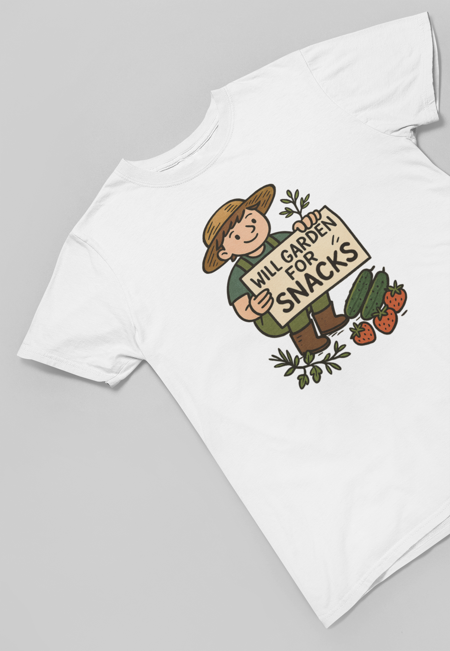 WILL GARDEN FOR SNACKS