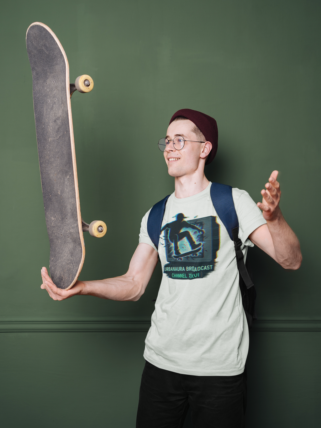 SKATER GLITCH T-SHIRT