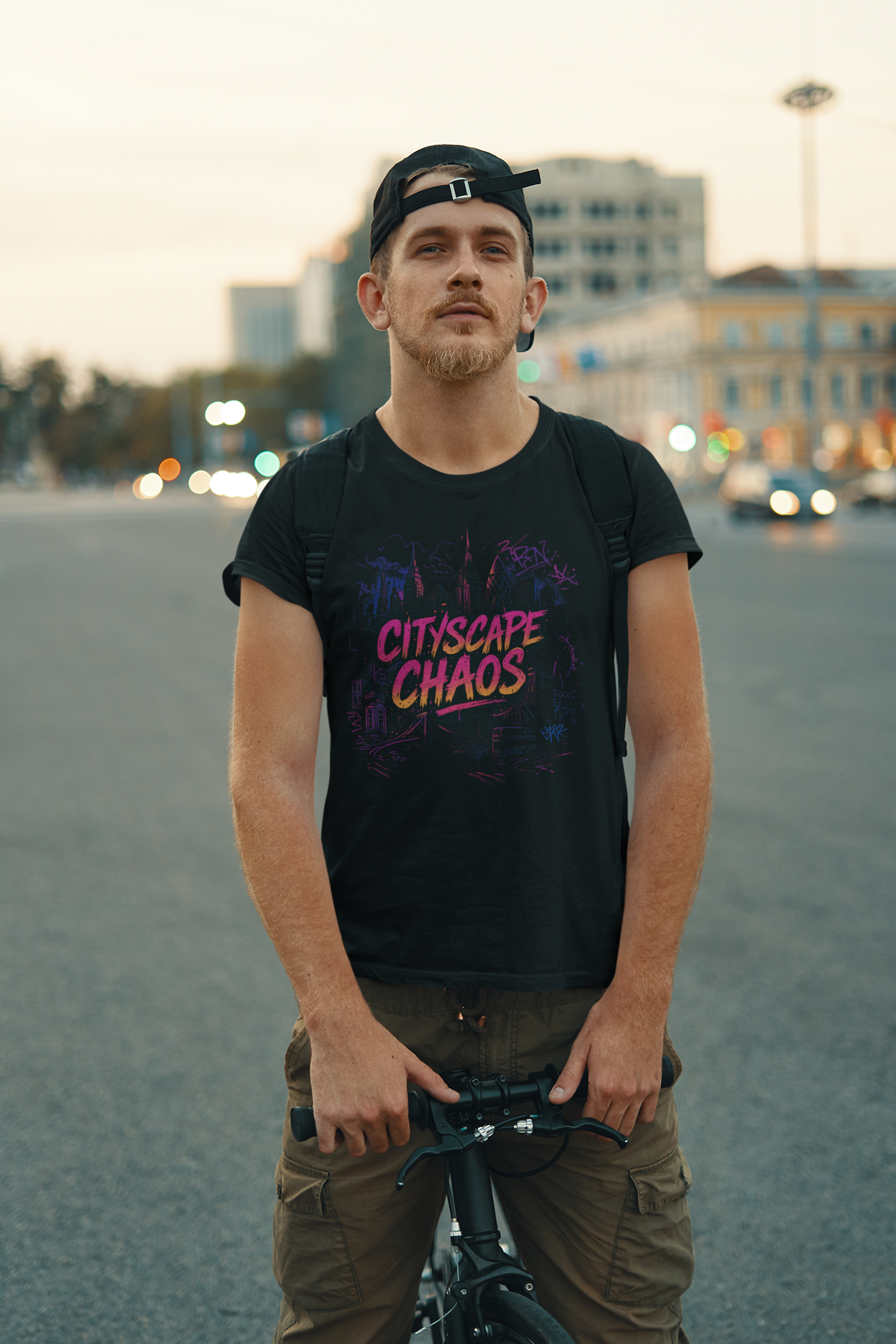 CITYSCAPE CHAOS T-SHIRT