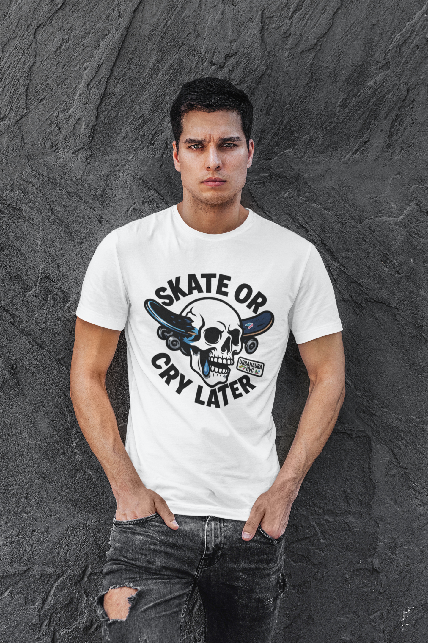 SKATE OR CRY T-SHIRT