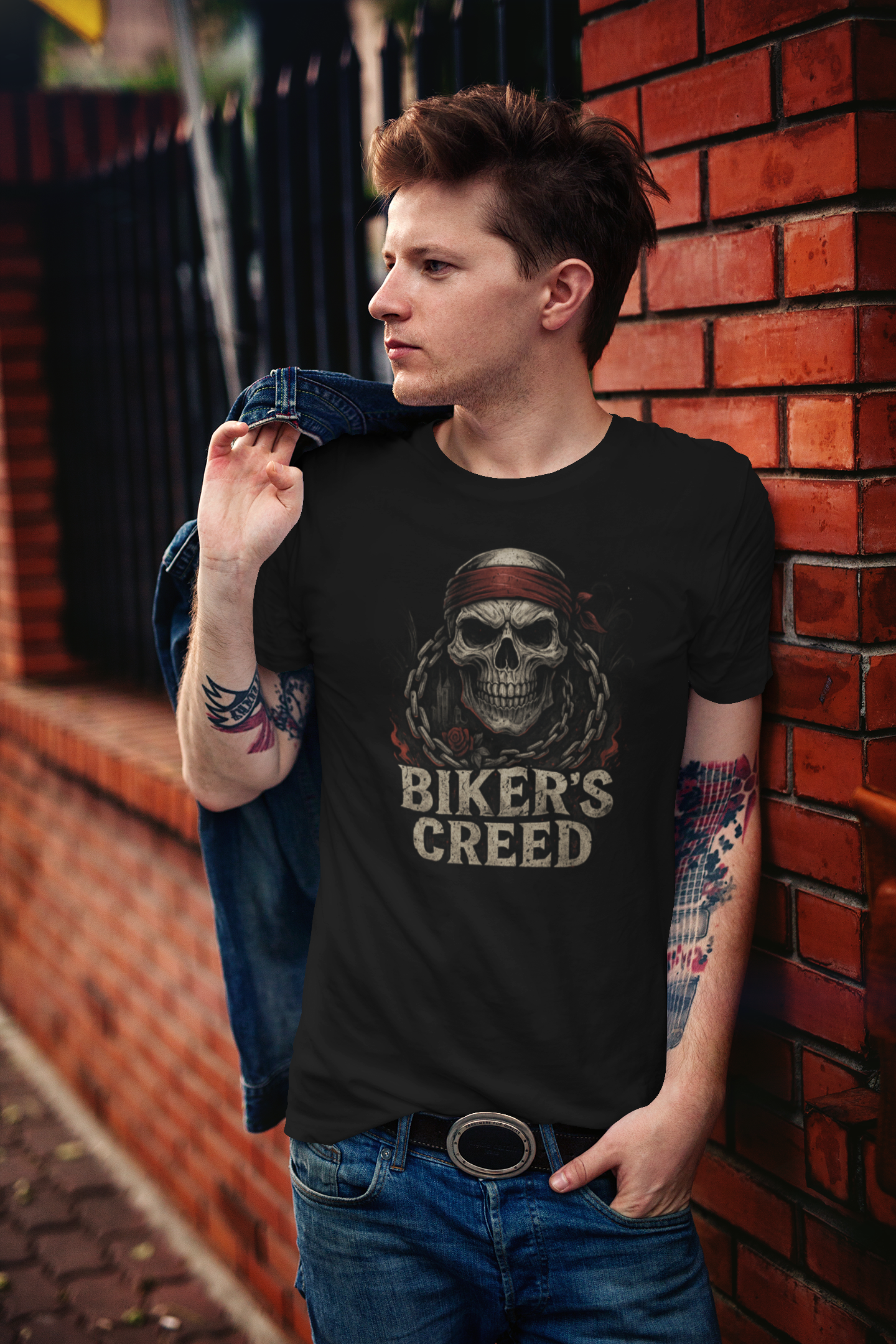 BIKER'S CREED T-SHIRT