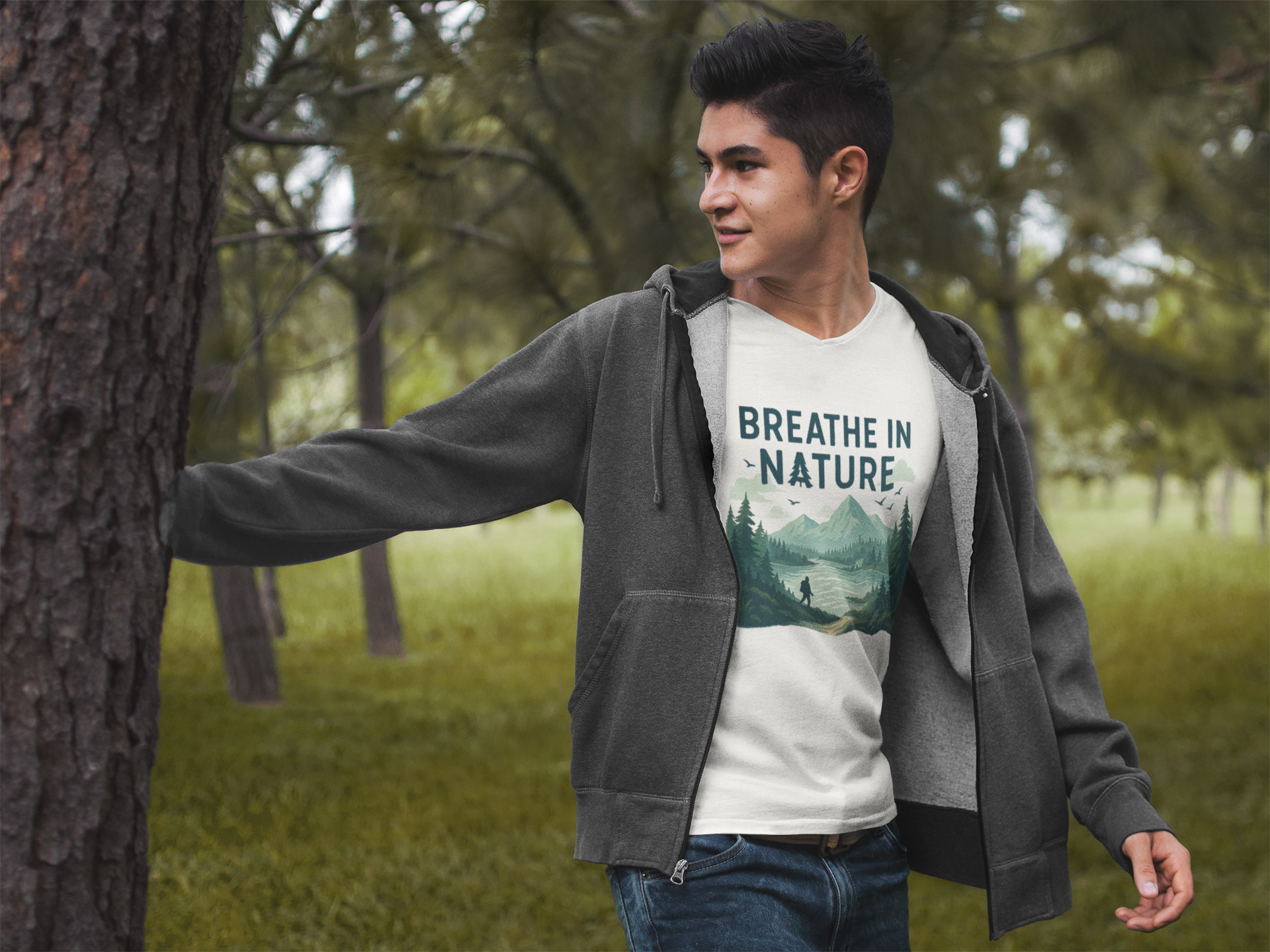 BREATHE IN NATURE T-SHIRT